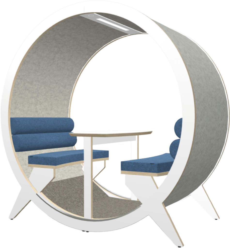 BlockO FOUR acoustic meeting pod
